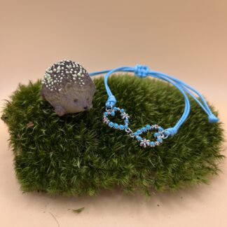 Bracelet "Cœurs" cordon