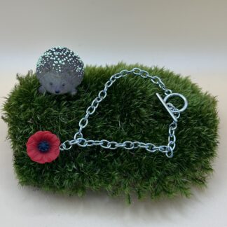 Bracelet coquelicot