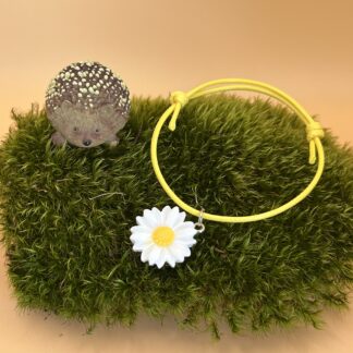 Bracelet "Marguerite"cordon
