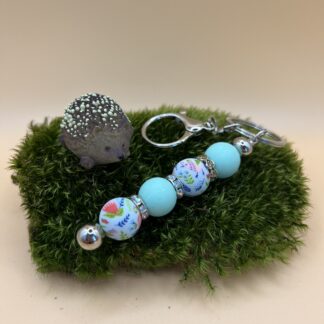 Porte-clés "billes silicone"