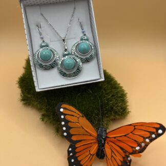 Parure "Turquoise Bohème"
